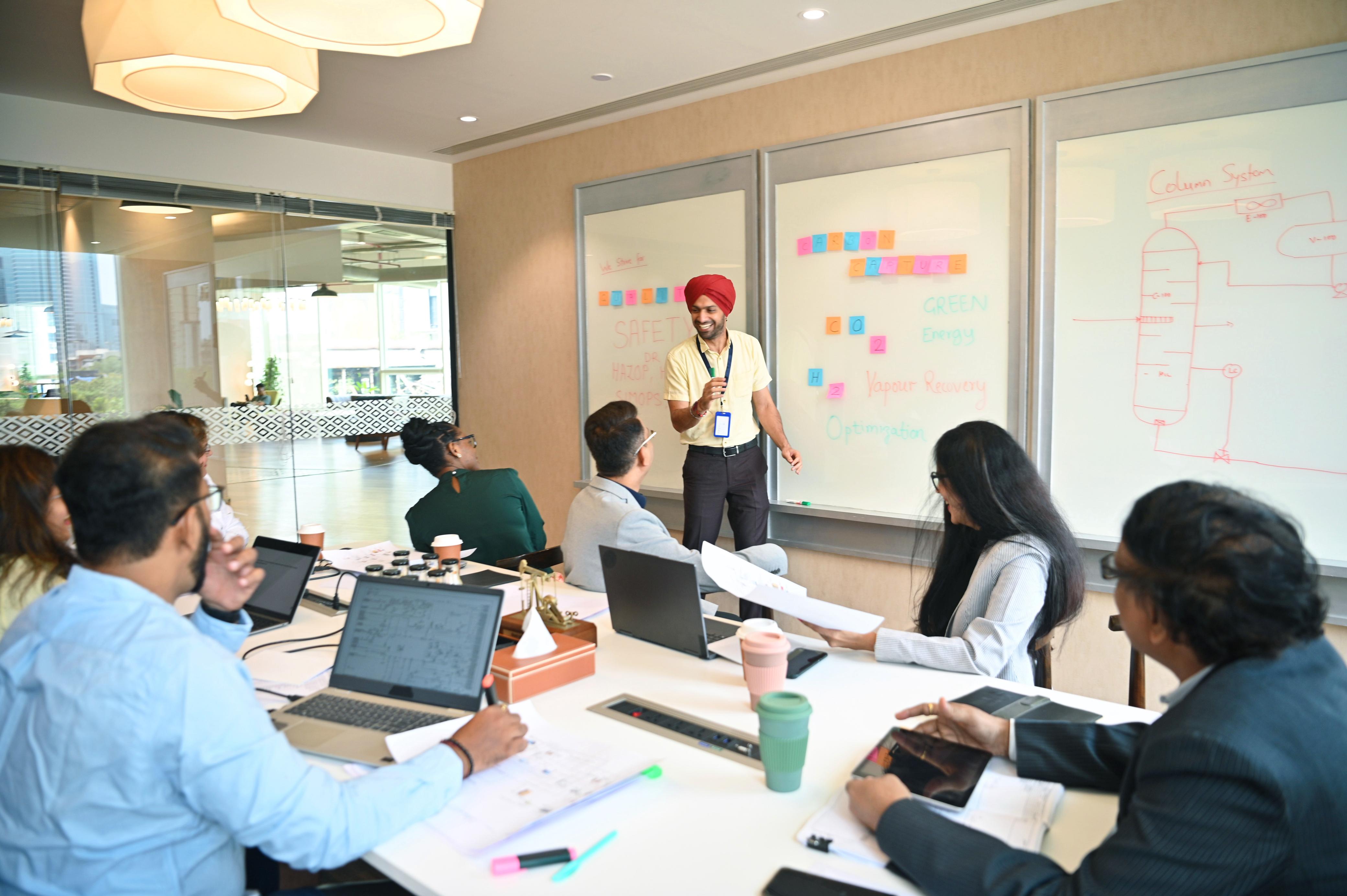 Meeting With Partners and Associates