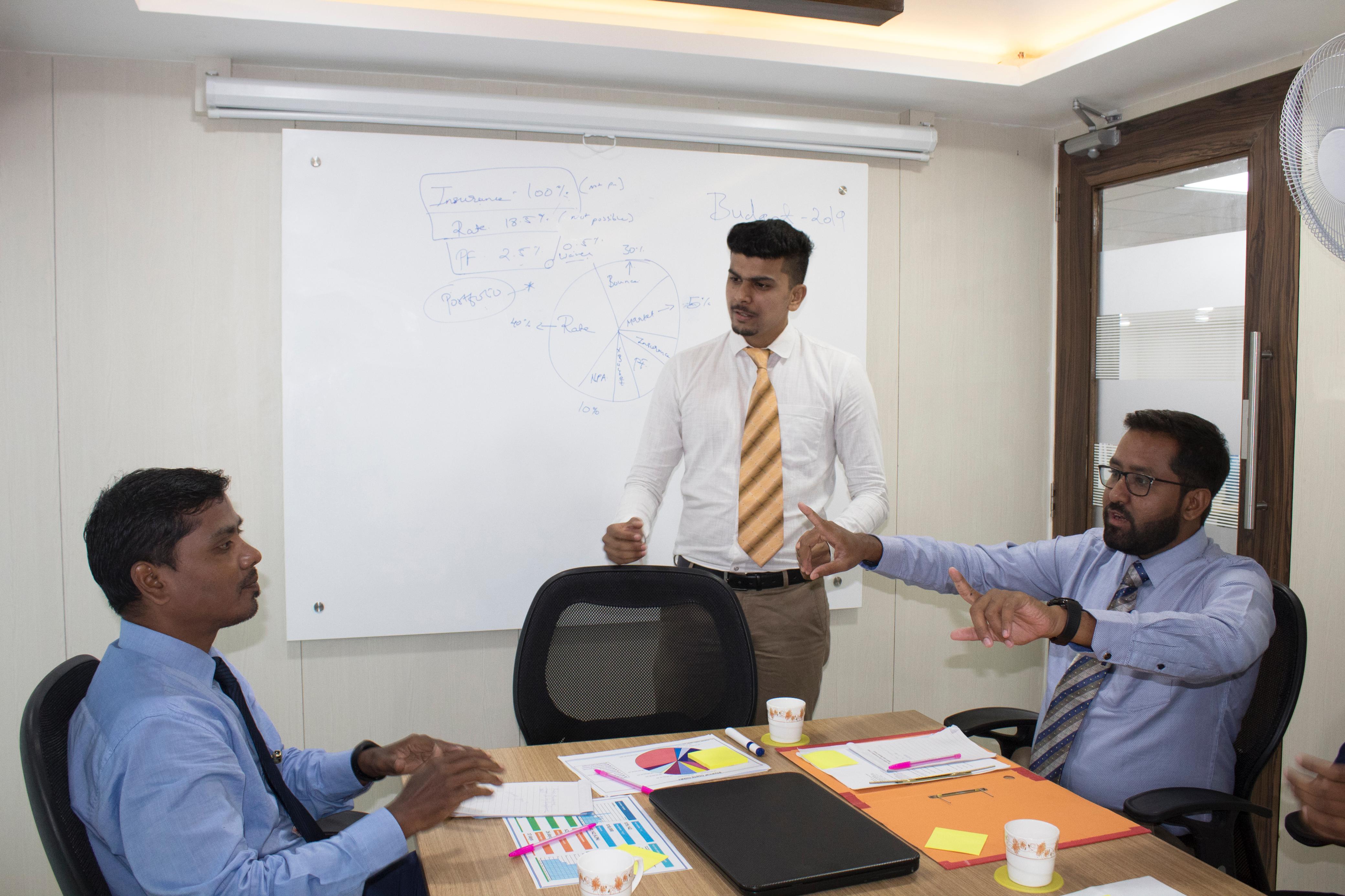 Discussion with Partners